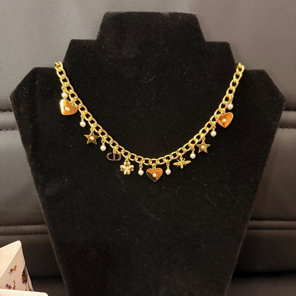Dior Charm Chain Necklace